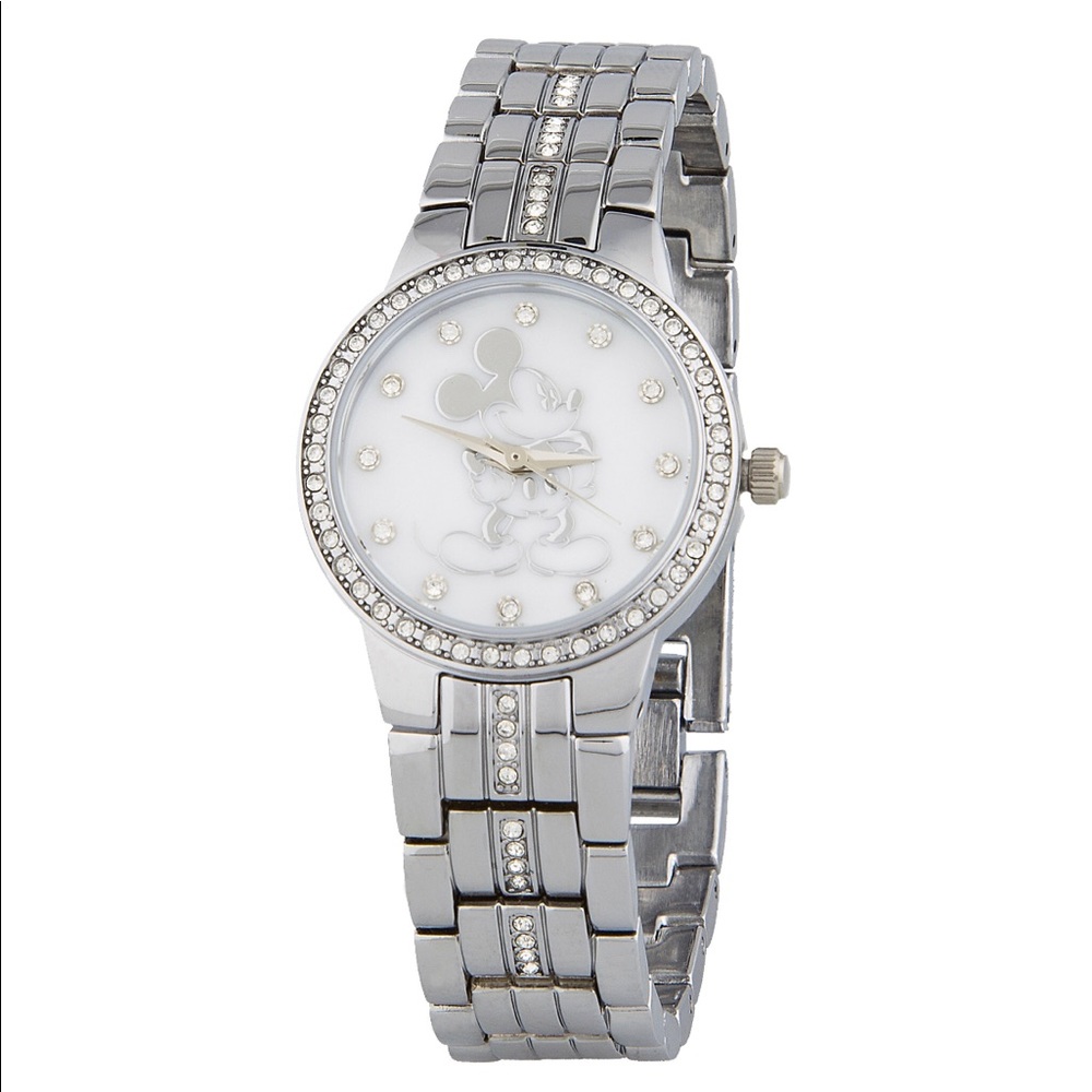 Disney Mickey rhinestone Bezel Women’s Watch